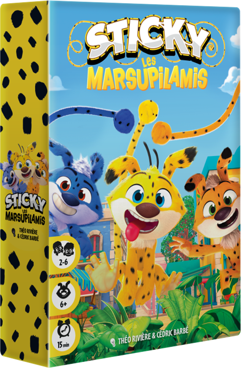 Illustration Sticky Les Marsupilamis