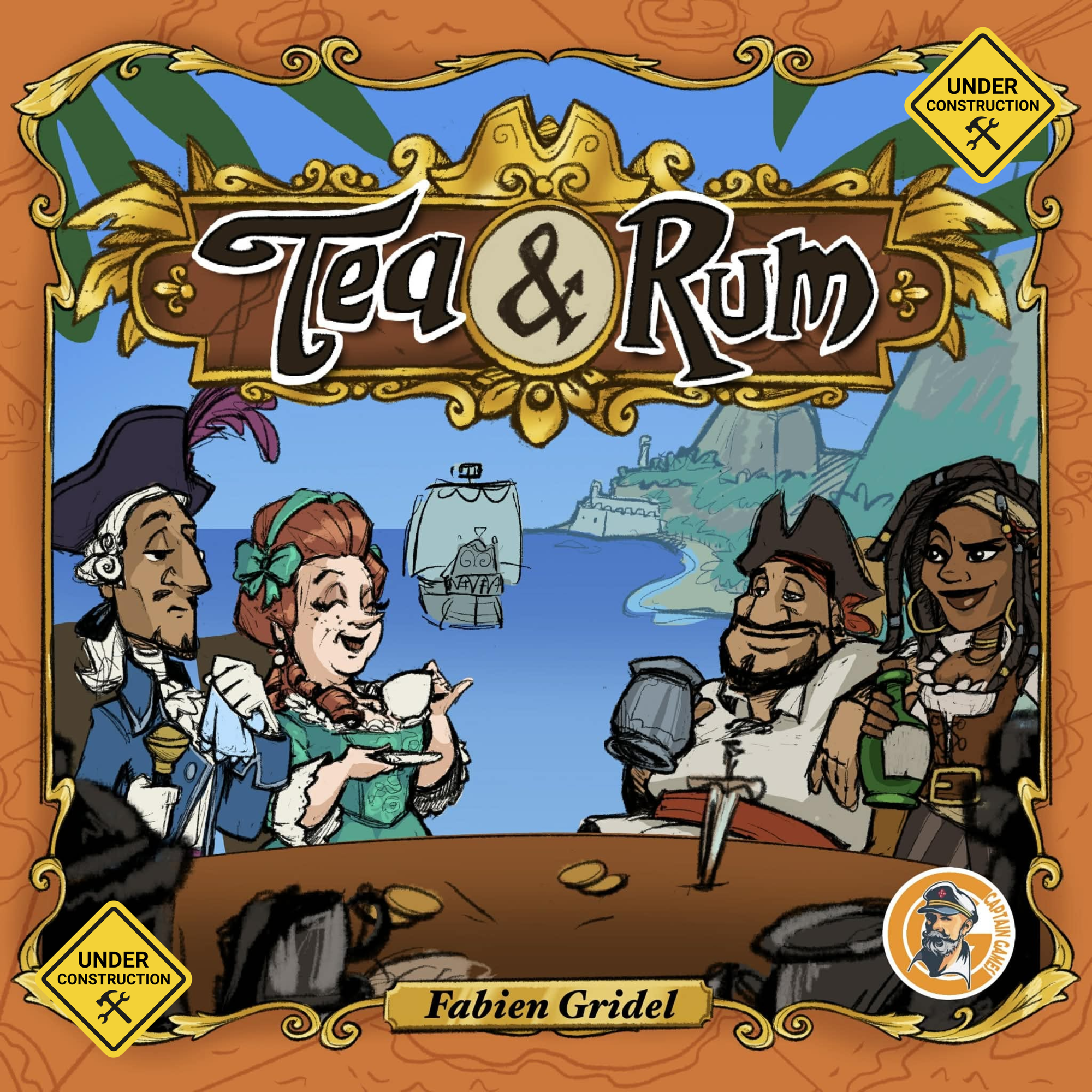 Illustration Tea & Rum