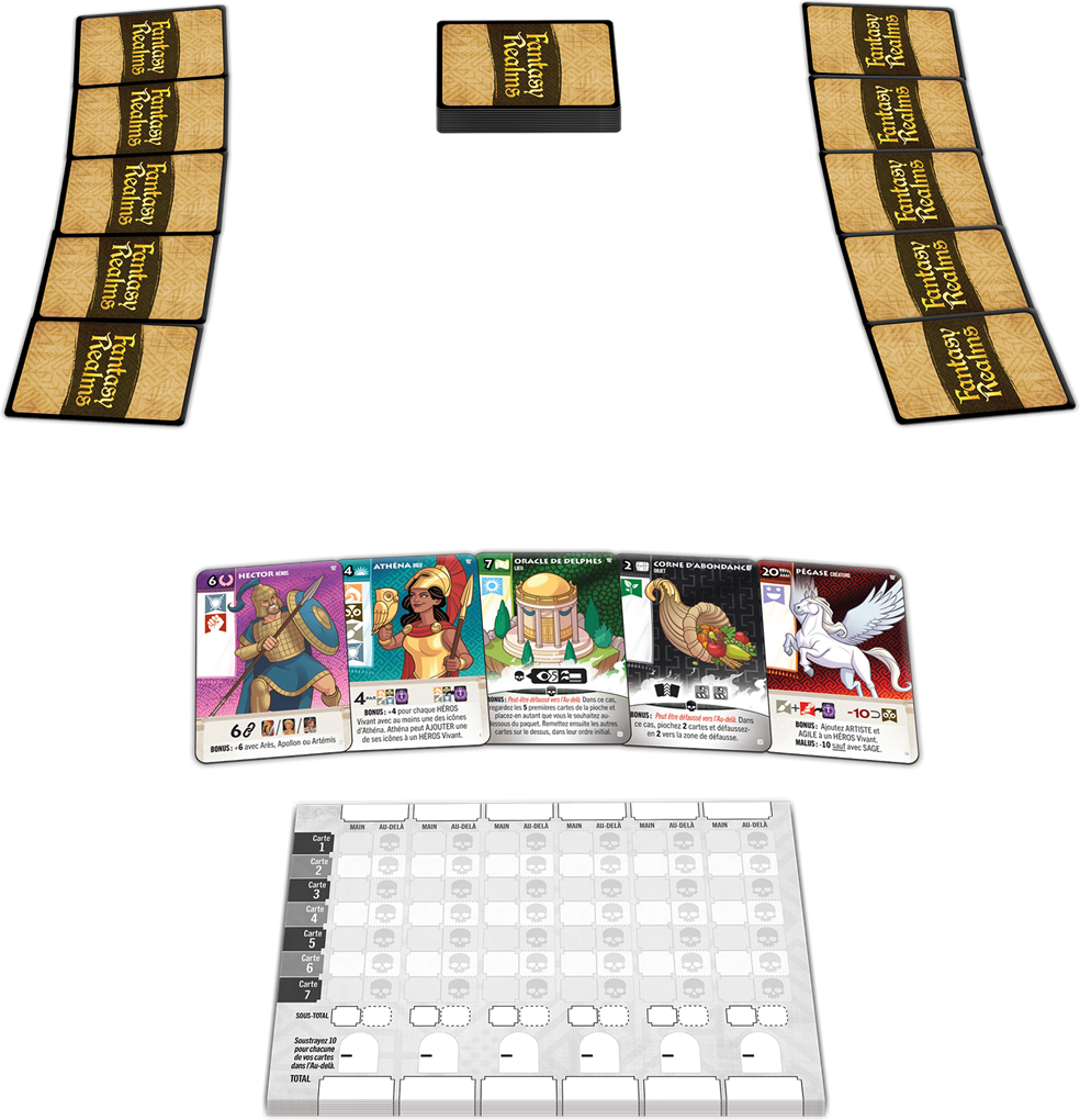 Illustration Fantasy Realms - Mythes Grecs