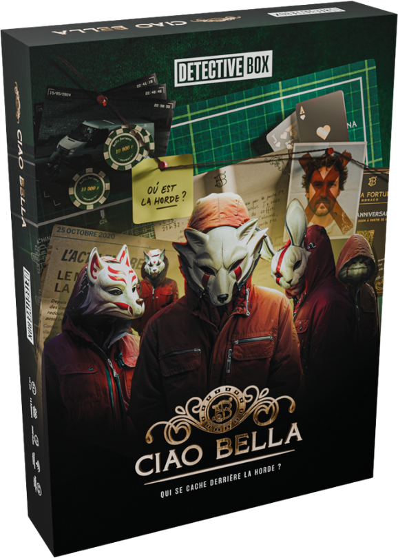Illustration Detective Box Short Stories : La Grande Illusion