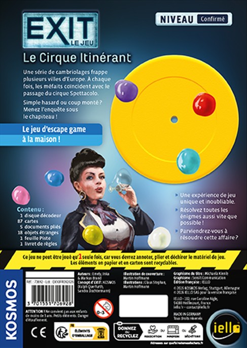 Illustration Exit : Cirque Itinérant