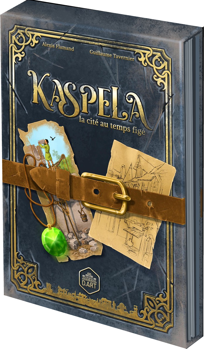 Illustration Kaspela : La cité au Temps Figé