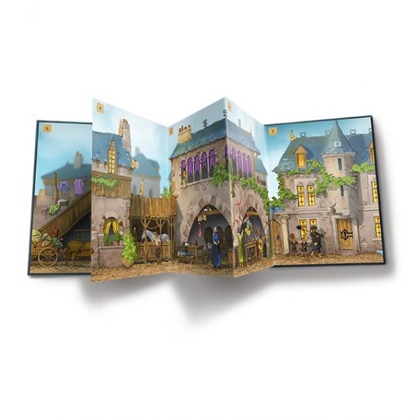 Illustration Kaspela : La cité au Temps Figé