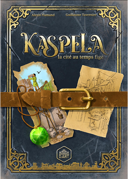 Illustration Kaspela : La cité au Temps Figé