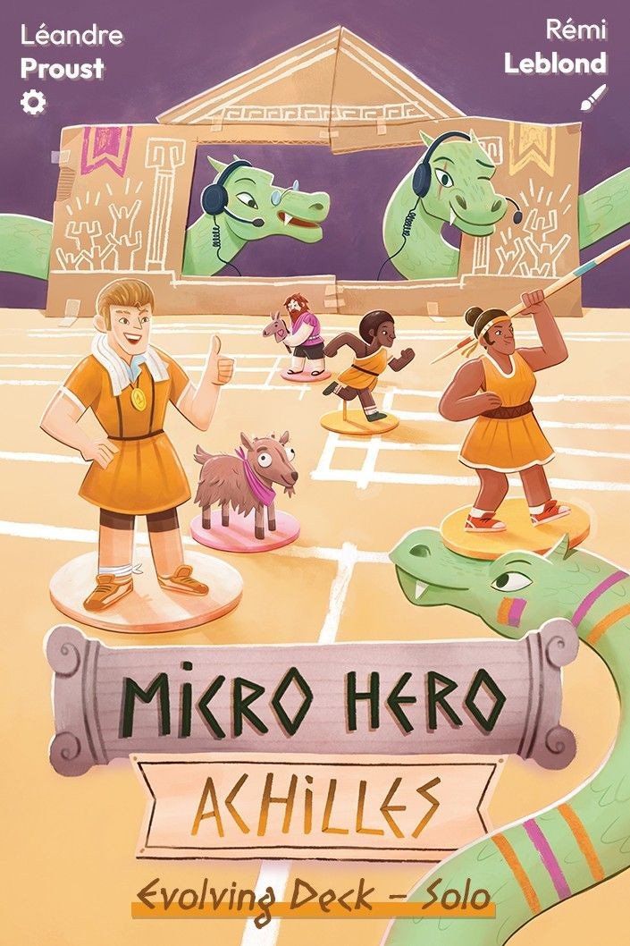 Illustration Micro Hero: Achilles