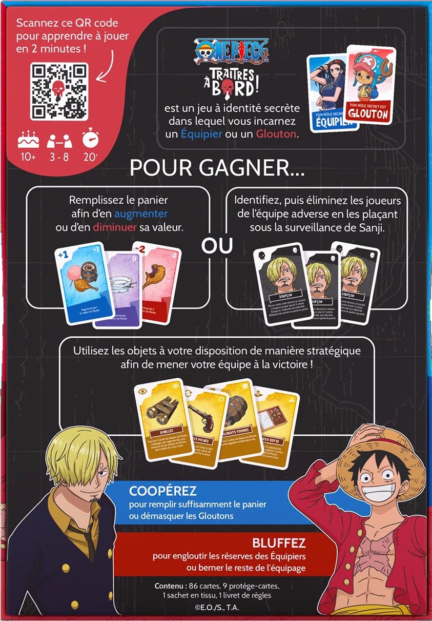 Illustration Traitres à Bord One Piece