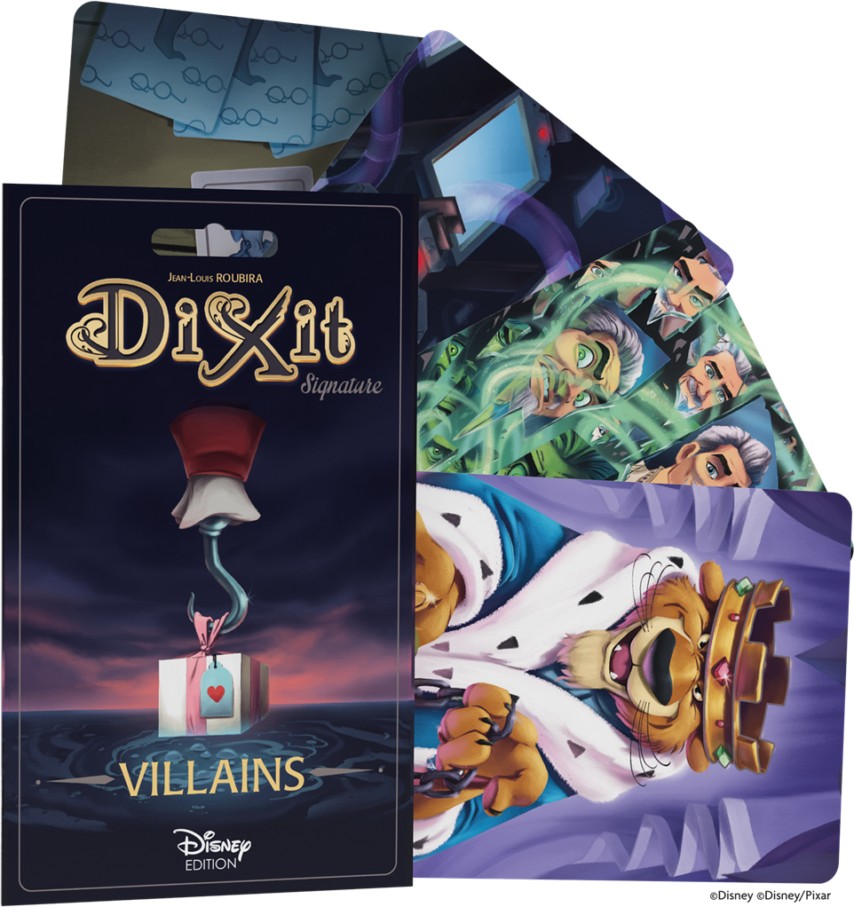 Illustration Dixit Disney Signature : Villains