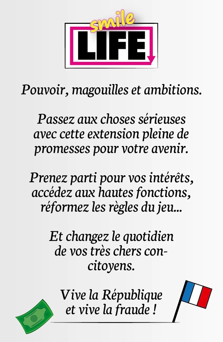 Illustration Smile Life : Politique
