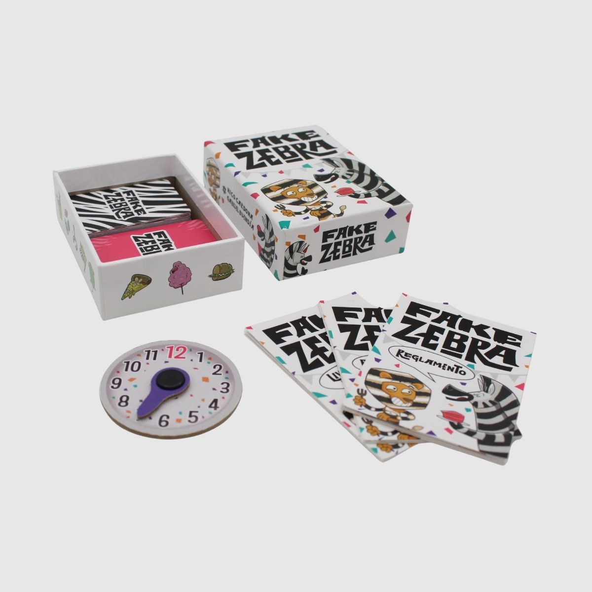 Illustration Fake Zebra