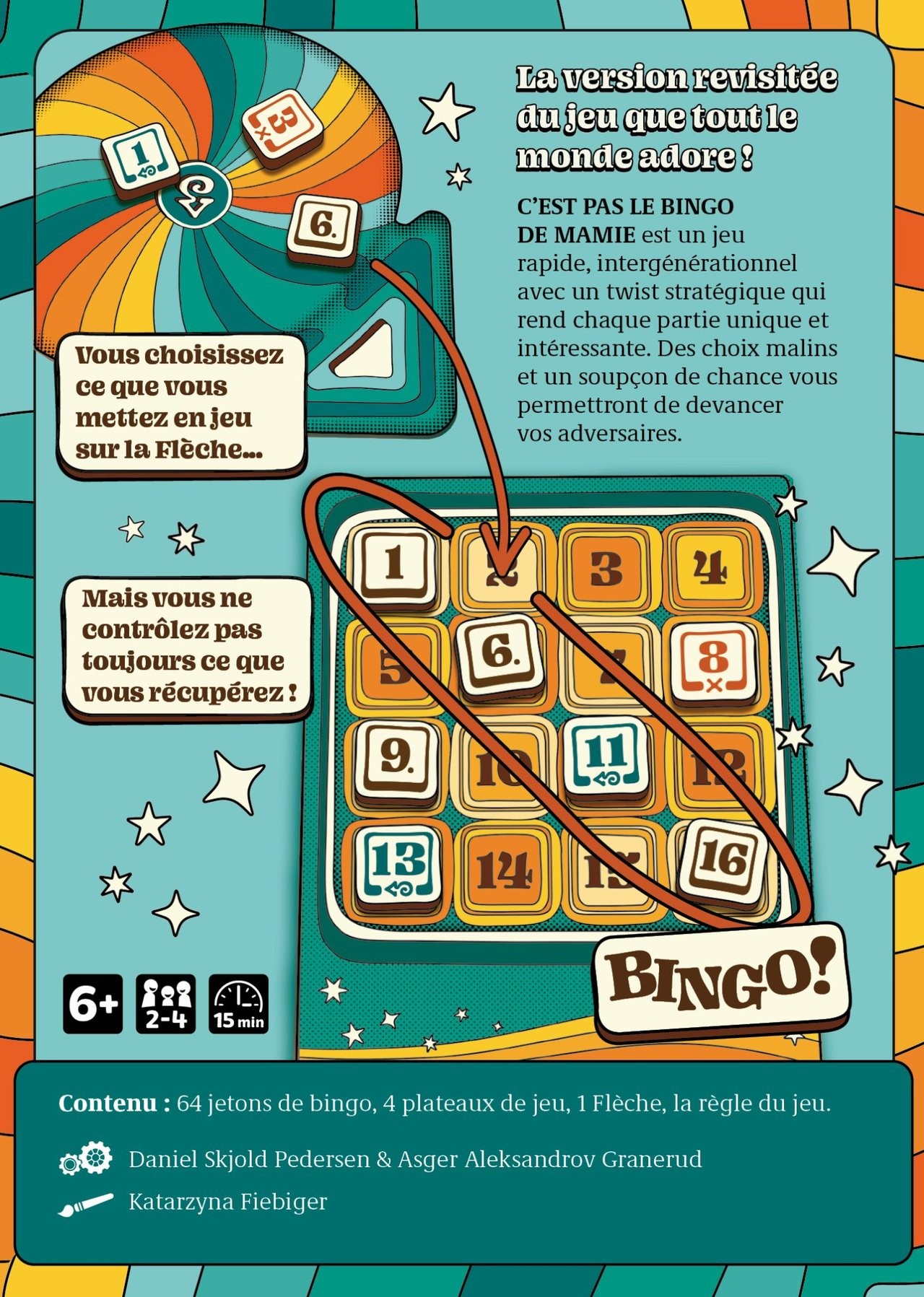 Illustration C'est pas le Bingo de Mamie