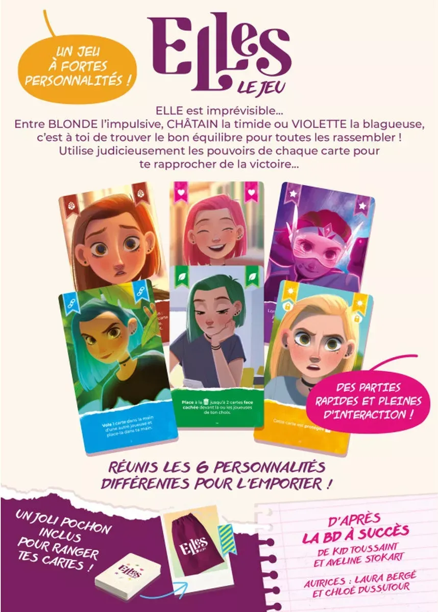 Illustration Elles - Le Jeu de Cartes