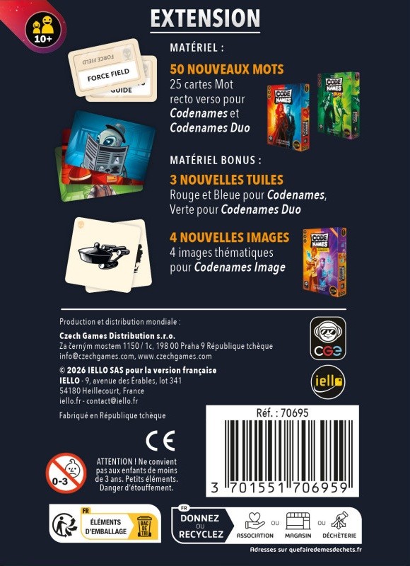 Illustration Codenames Science-Fiction