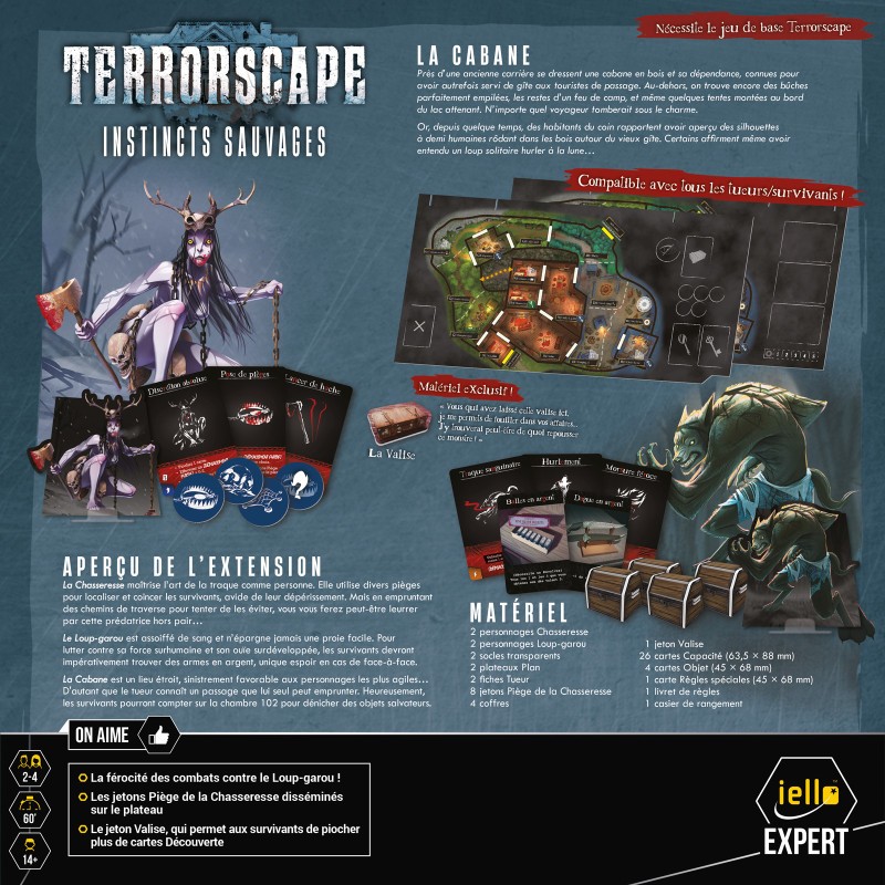 Illustration Terrorscape : Instincts Sauvages