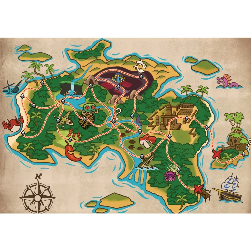 Illustration L'île Magique