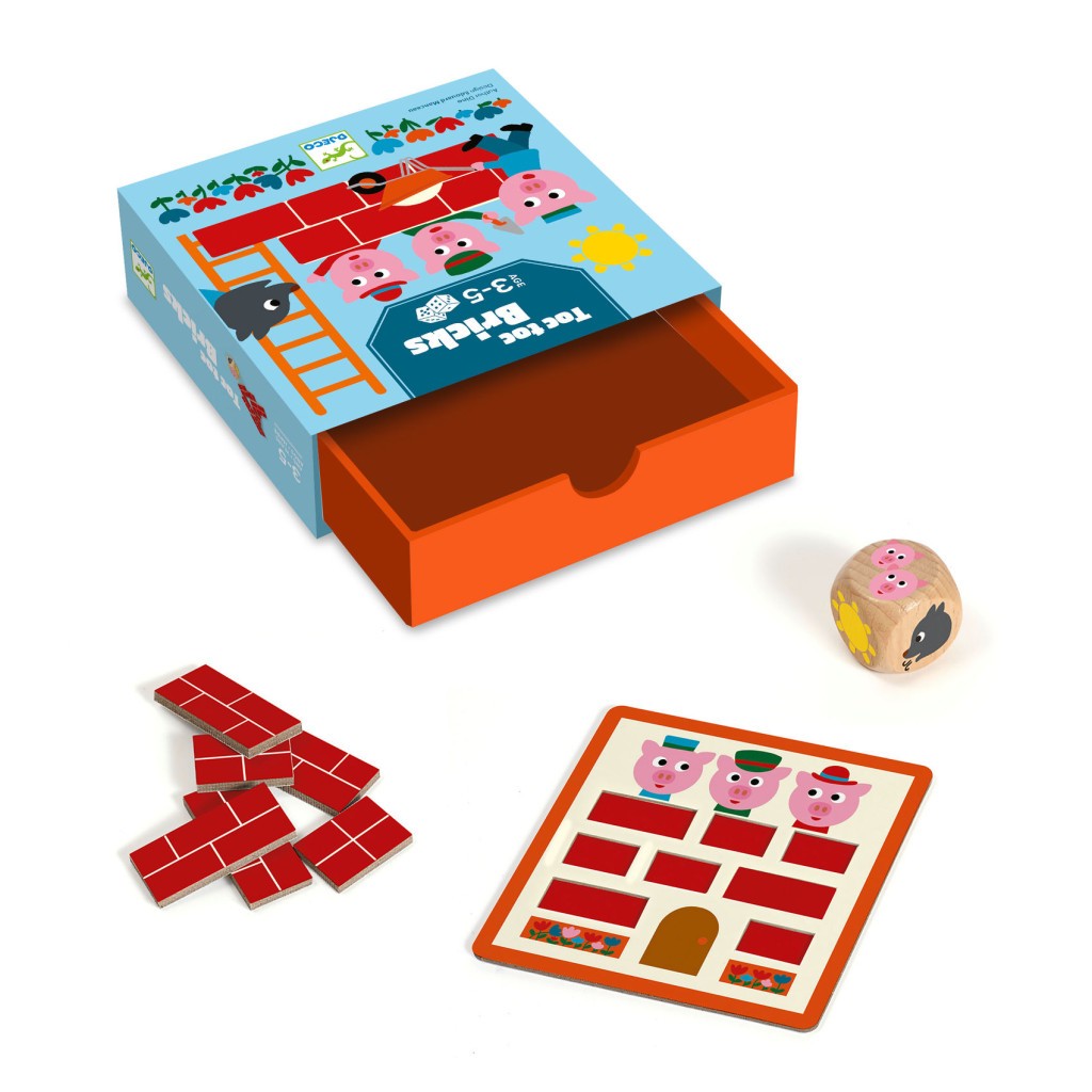 Illustration Toc Toc Bricks