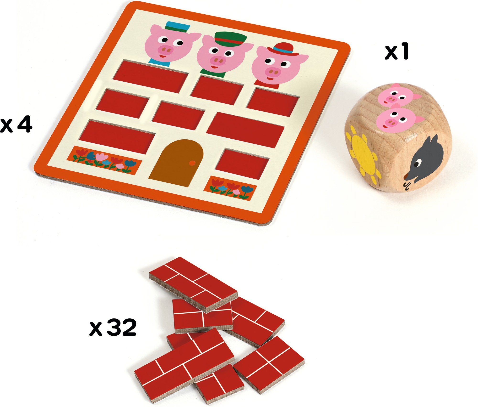 Illustration Toc Toc Bricks