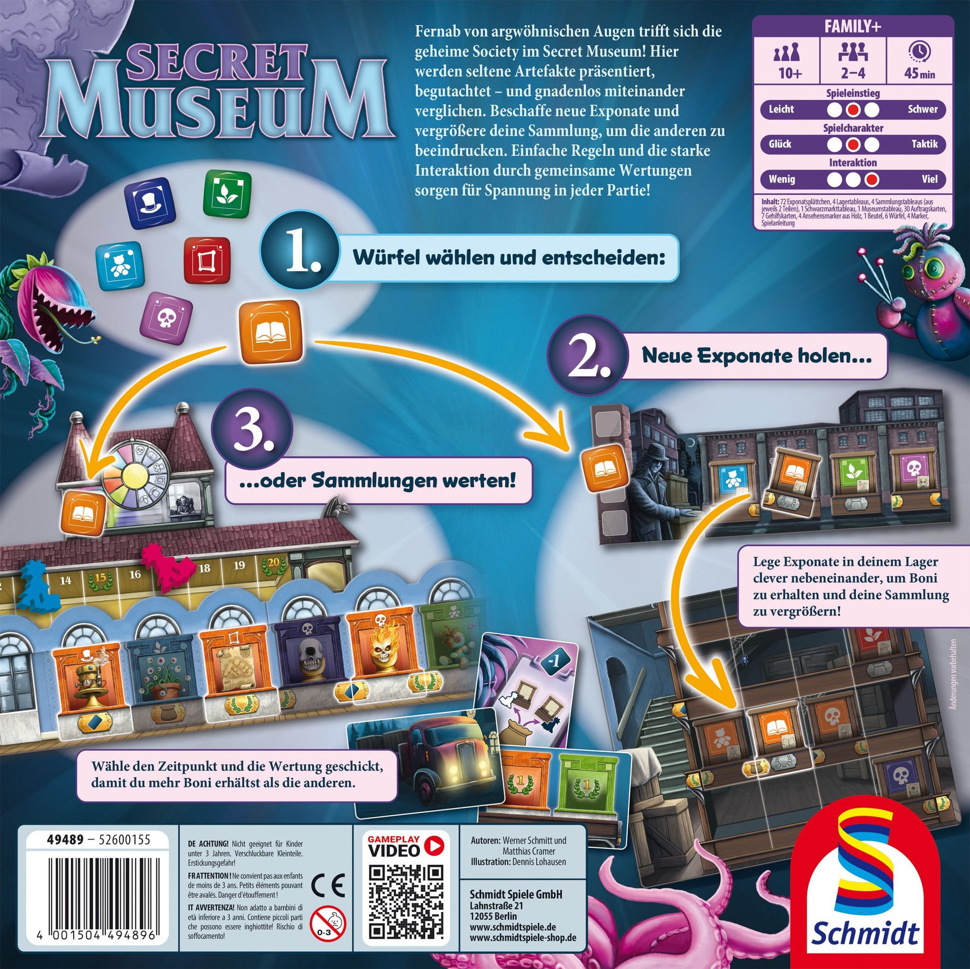 Illustration secret museum