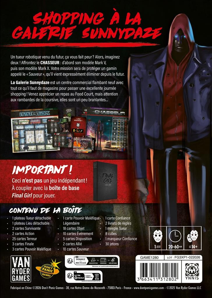 Illustration Final Girl Saison 3 : Le Tueur de Demain