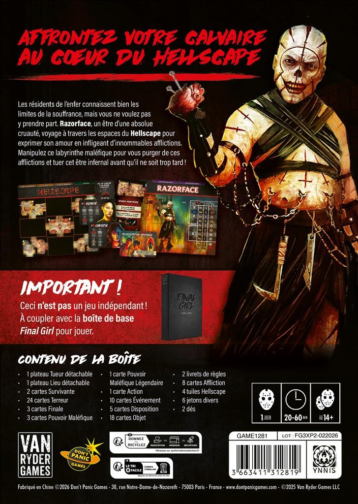 Illustration Final Girl Saison 3 : L'Heure des Comptes