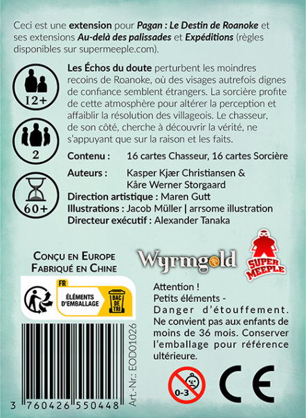 Illustration Pagan : Les échos du doute