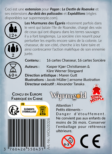 Illustration Pagan : Les murmures des égarés