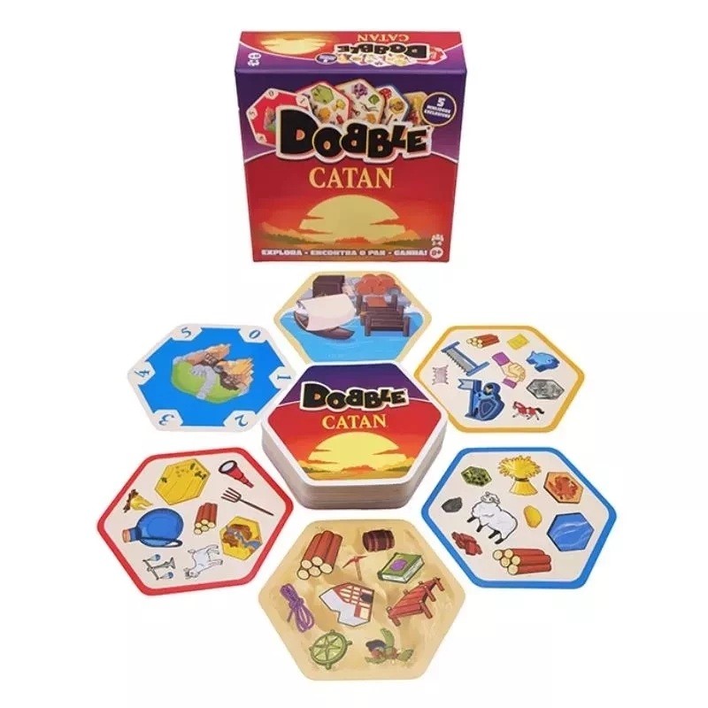Illustration Dobble Catan