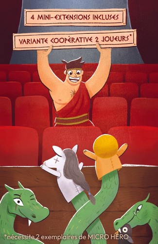 Illustration Micro Hero : Hercule