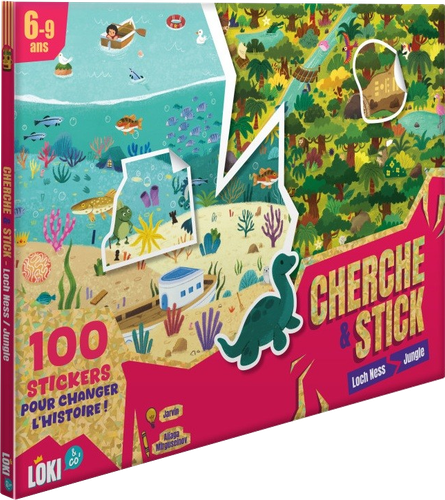 Illustration Cherche & Stick : Lochness - La Jungle