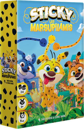 Illustration Sticky Les Marsupilamis