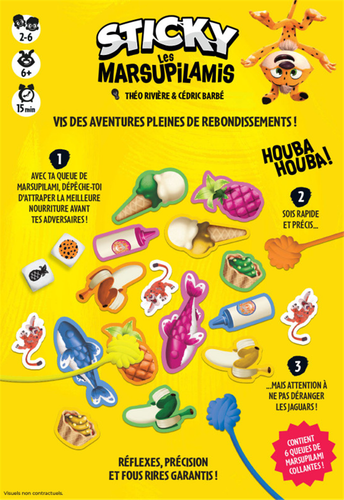 Illustration Sticky Les Marsupilamis