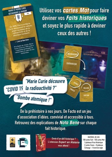 Illustration De Facto - L’Histoire entre vos mains