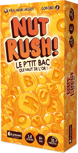 Illustration Nut Rush ! Le p’tit bac qui vaut de l’or !
