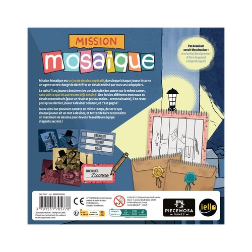 Illustration Mission Mosaïque