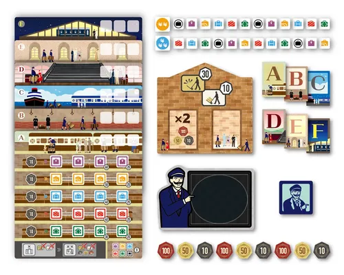 Illustration Railway Porters