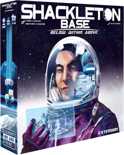 Shackleton Base : Below. within. Above.