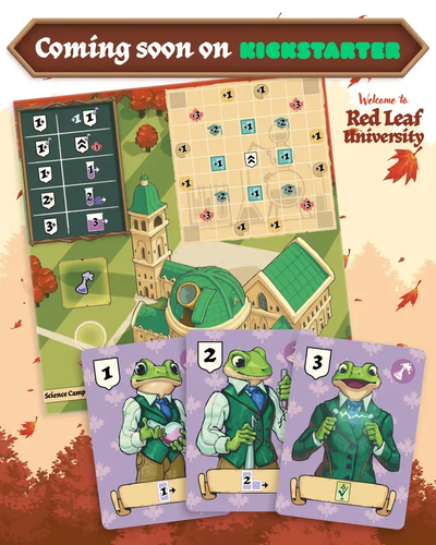 Illustration Welcome to Red Leaf University
