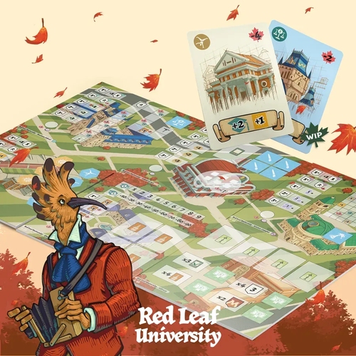 Illustration Welcome to Red Leaf University