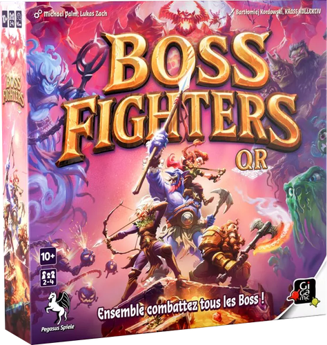 Illustration Boss Fighters QR
