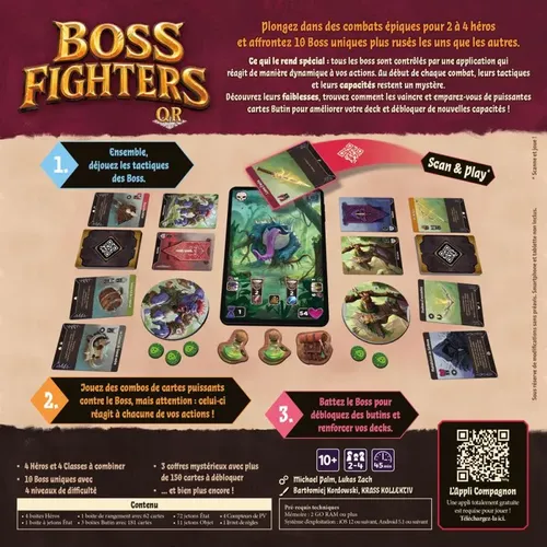 Illustration Boss Fighters QR