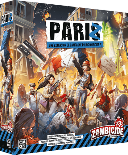 Illustration Zombicide : PariZ
