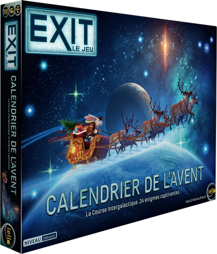 Illustration Exit Calendrier de l’Avent : La Course intergalactique