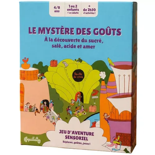Illustration Le Mystère des Goûts : à la découverte du sucré, salé, acide et amer