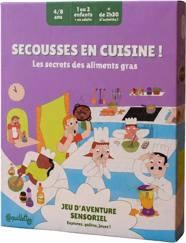 Illustration Secousses en Cuisines ! Les secrets des aliments gras