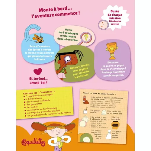 Illustration Mission autour du Monde : Cap sur les épices et les aliments qui piquent