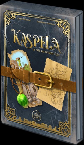 Illustration Kaspela : La cité au Temps Figé