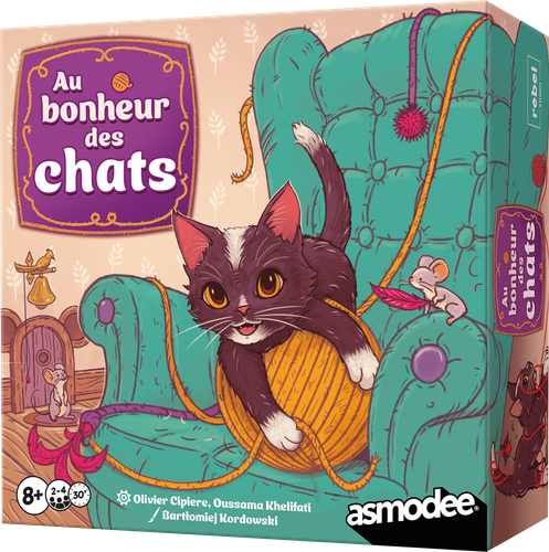 Illustration Au Bonheur des Chats