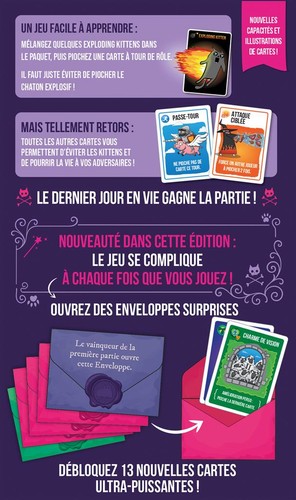 Illustration Exploding Kittens - Curse You !