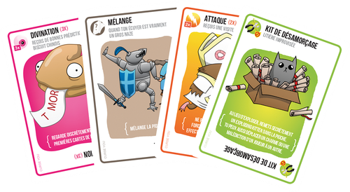 Illustration Exploding Kittens - Curse You !