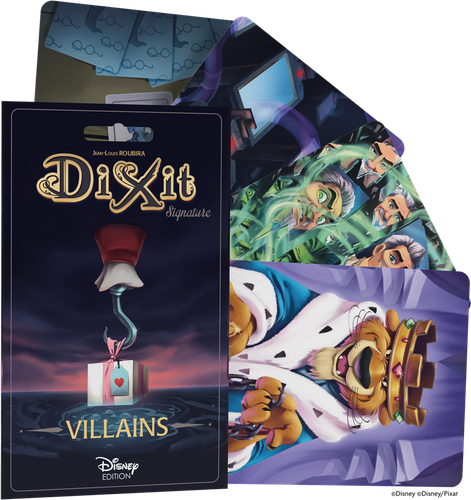 Illustration Dixit Disney Signature : Villains
