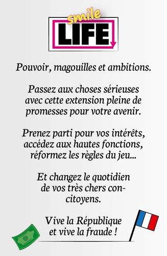 Illustration Smile Life : Politique